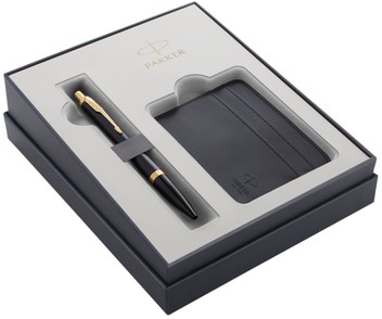 BALPEN PARKER URBAN MUTED BLACK GT M + KAARTHOUDER 2 Stuk