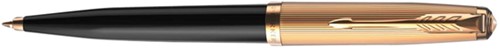 Balpen Parker 51 Premium GT M zwart 1 Stuk