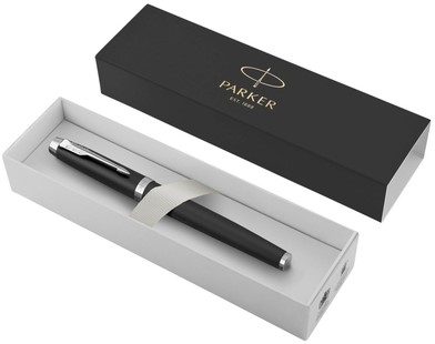 Vulpen Parker IM  CT F mat zwart 1 Stuk-1