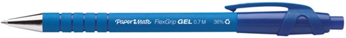 Gelschrijver Papermate FlexGrip M blauw 1 Stuk