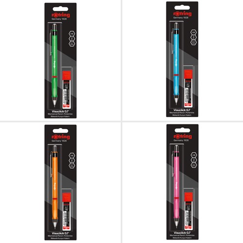 Vulpotlood rOtring Visuclick 0.7mm assorti 1 Stuk