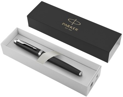 Vulpen Parker IM  CT M mat zwart 1 Stuk-2