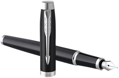 Vulpen Parker IM  CT M mat zwart 1 Stuk-1