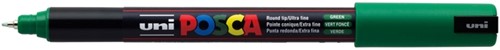Verfstift Posca PC1MR EF donkergroen 1 Stuk