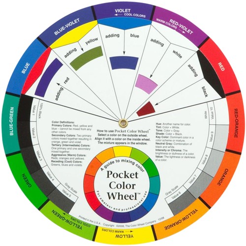 Kleurenwiel The Color Wheel Company 23cm 1 Stuk