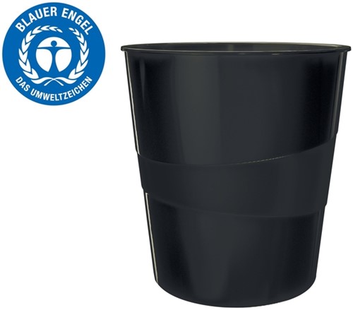 Papierbak Leitz Recycle 15 liter zwart 1 Stuk-4