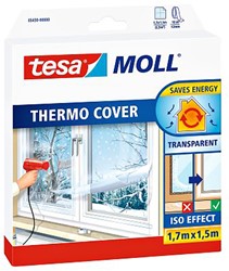 Isolatiefolie tesamoll ramen 1.7x1.5m transparant 1 Stuk