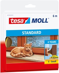 Tochtstrip tesamoll I-Profiel zelfkl 6mx9mm bruin 1 Stuk