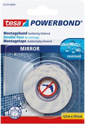 Montagetape tesa Spiegel dubbelz 1.5mx19mm 1 Stuk