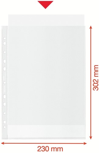 Showtas Esselte recycle PP A4 70µ 11-gaats 100 Stuk-3