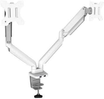 Monitorarm Fellowes Platinum Serie Duo wit 1 Stuk