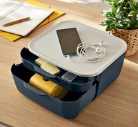 Ladenblok Leitz Cosy 2 laden grijs 1 Stuk-3