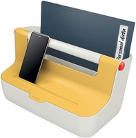 OPBERGBOX LEITZ COZY DRAAGBAAR GEEL 1 Stuk-1