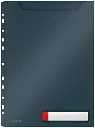 U-map Leitz Cosy harmonica A4 perforatie PP grijs 1 Stuk