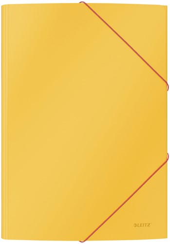 Elastomap Leitz Cosy A4 3-kleps geel 1 Stuk