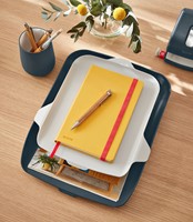 BRIEVENBAK LEITZ COSY MET DESK ORGANISER GRIJS 1 Stuk-1