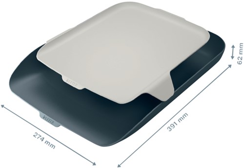 BRIEVENBAK LEITZ COSY MET DESK ORGANISER GRIJS 1 Stuk-2