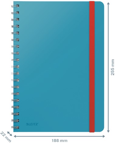 Notitieboek Leitz Cosy B5 160blz sp lijn bl 1 Stuk-3
