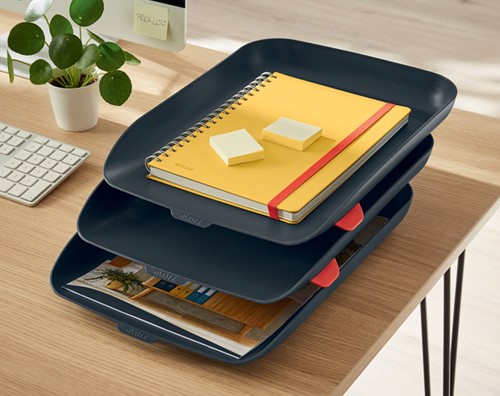 Notitieboek Leitz Cosy B5 160blz 100gr sp lijn gl 1 Stuk-1