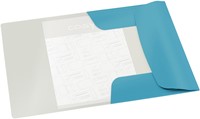 Elastomap Leitz Cosy A4 3-kleps blauw 1 Stuk-2