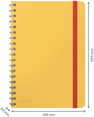 Notitieboek Leitz Cosy B5 160blz 100gr sp lijn gl 1 Stuk-3