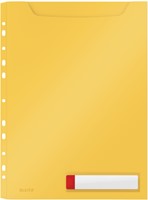 U-map Leitz Cosy harmonica A4 perforatie PP geel 1 Stuk