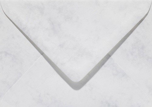 Envelop Papicolor EA5 156x220mm marmer grijswit 6 Stuk
