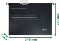 Hangmap Leitz Alpha recycle A4 verticaal v-bodem 1 Stuk-3