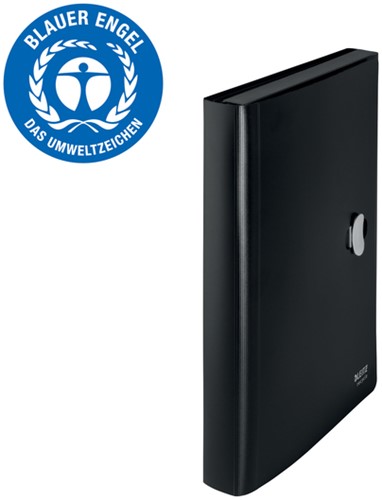 Projectmap Leitz Recycle A4 5-vaks PP zwart 1 Stuk-4