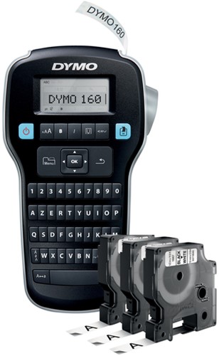 Labelprinter Dymo LabelManager 160 azerty 12mm pak 1 Stuk-3