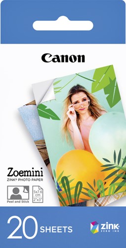 Fotopapier Canon Zink ZP-2030 5x7.6cm 20vel 20 Vel