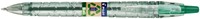 Balpen PILOT Begreen B2P EcoBall M groen 1 Stuk