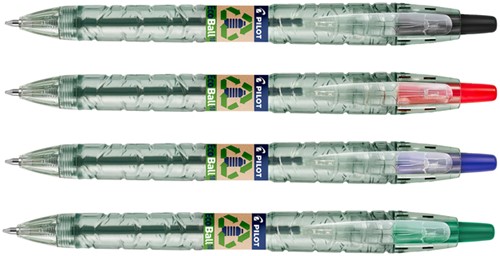Balpen PILOT Begreen B2P EcoBall M groen 1 Stuk-2