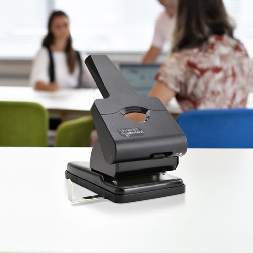 Perforator Rapesco Germ-Savvy HD865-P 2gaats zwart 1 Stuk-4