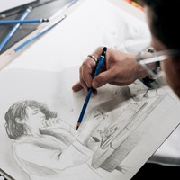 Potlood Staedtler mars lumograph HB 1 Stuk-1
