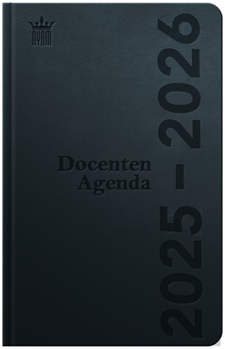 Schoolagenda 2025-2026 Ryam docent DeLuxe 7d/2p zw 1 Stuk