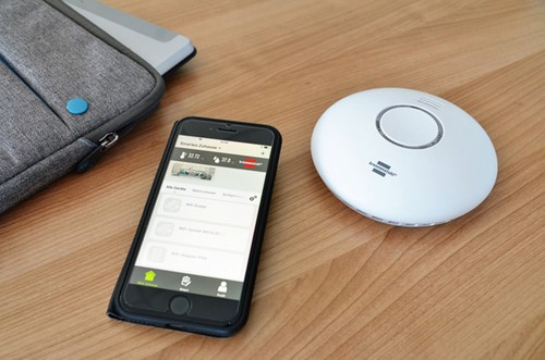 Rook-en hitte melder Brennenstuhl wifi Connect 1 Stuk-2