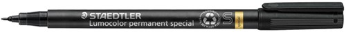 Viltstift Staedtler OHP Lumo S 319 perm special zw 10 Stuk