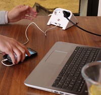 Stekkerdoos Brennenstuhl 2vdig USB 1.8m wit 1 Stuk-2