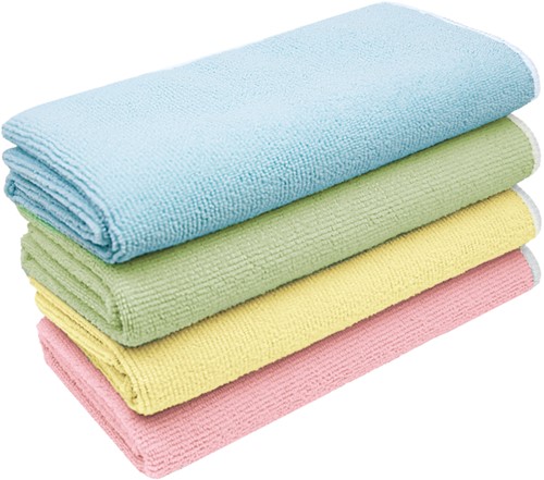 Microvezeldoek Re-belle 40x40cm roze 5 Stuk-3