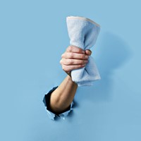 Microvezeldoek Re-belle 40x40cm blauw 5 Stuk-3