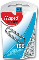 Paperclip Maped Office 25mm 100 stuks zilver 100 Stuk