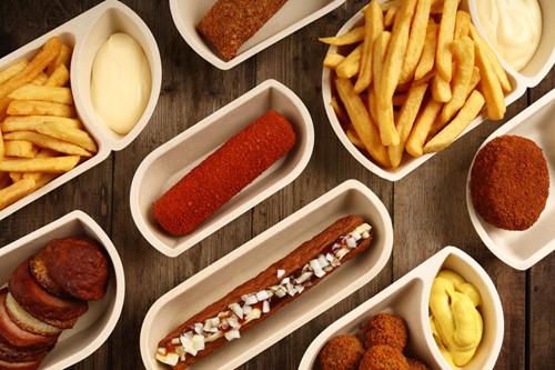 Snackbakje IEZZY A13 suikerriet pfas-vrij 50 stuks 50 Stuk-2