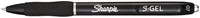 Gelschrijver Sharpie S-gel M 3st zwart 3 Stuk-2
