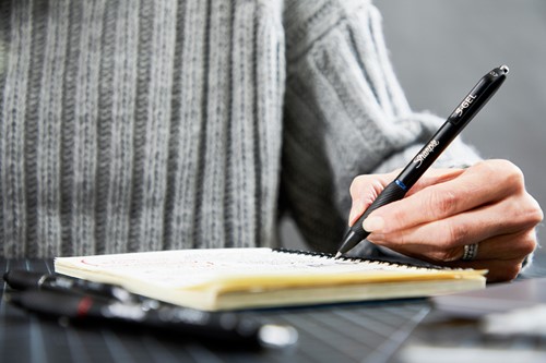 Gelschrijver Sharpie S-gel M 3st blauw 3 Stuk-3