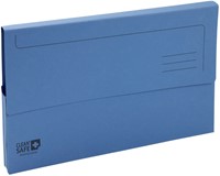 Pocketmap Exacompta CleanSafe A4 400gr blauw 5 Stuk-2