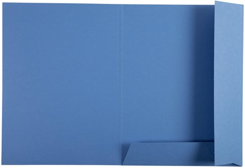 Dossiermap Exacompta CleanSafe 2kleppen blauw 5 Stuk-3