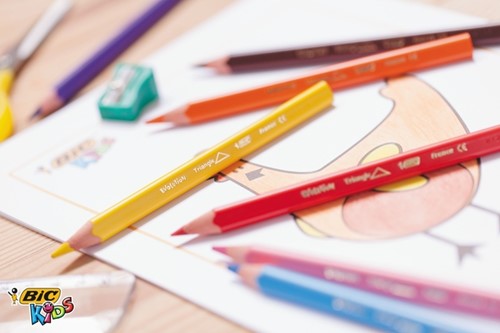 Kleurpotlood BicKids ecolutions schoolbox 144st 144 Stuk-1