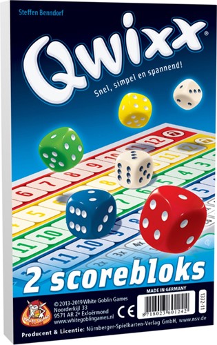 Qwixx scorebloks 1 Doos