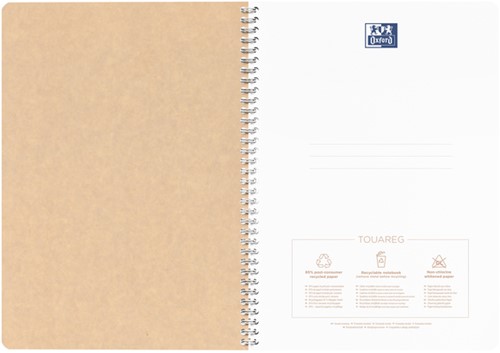 Spiraalblok Oxford Touareg A4 lijn 180pag ass 1 Stuk-2